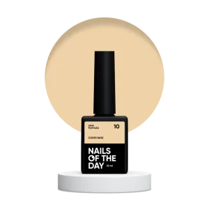 Камуфлююча база для нігтів Nailsoftheday Cover base New Formula 10, 10 мл