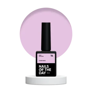 Камуфлююча база для нігтів Nailsoftheday Cover base New Formula №14, 10 мл