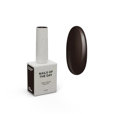 Гель-лак для нігтів Nailsoftheday Gel polish Gel polish Tina — темний спіло-черешневий, 10 мл 
