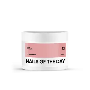 Камуфлююча база для нігтів Nailsoftheday Cover base New Formula 13, 30 мл