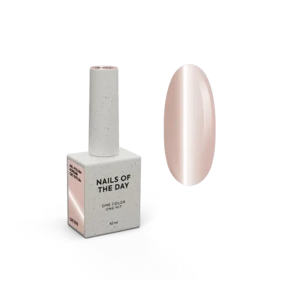 Гель-лак для нігтів котяче око Nailsoftheday Korean cat eye 04 – бежевий, 10 мл