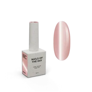 Гель-лак для нігтів котяче око Nailsoftheday Korean cat eye 08 – тепло-бежевий, 10 мл