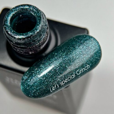 Гель-лак для нігтів Nailsoftheday Let's special Grinch, 10 мл