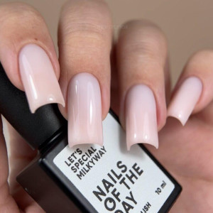 Гель-лак для нігтів Nailsoftheday Let’s special Milkyway – біло-молочний, 10 мл