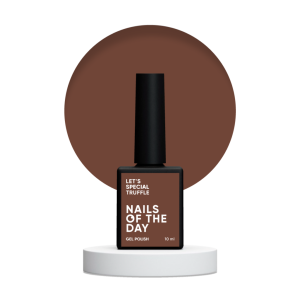 Гель-лак для нігтів Nailsoftheday Let’s special Truffle – темно-карамельний, 10 мл 