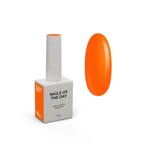 Гель-лак для нігтів Nailsoftheday Let's special Pantone2025-2 яскравий неоновий помаранчевий, 10 мл 