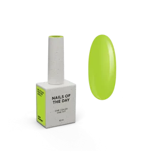 Гель-лак для нігтів Nailsoftheday Let's special Pantone2025-4 оливковий зелений, 10 мл 