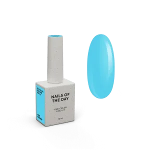 Гель-лак для нігтів Nailsoftheday Let's special Pantone2025-6 яскравий блакитний, 10 мл 