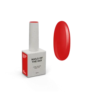 Гель-лак для нігтів Nailsoftheday Let's special Pantone2025-7 класичний червоний, 10 мл 