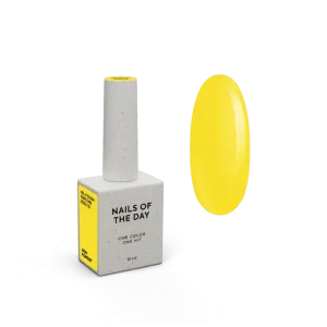 Гель-лак для нігтів Nailsoftheday Let's special Pantone2025-10 сонячний жовтий, 10 мл 