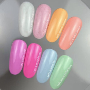 Гель-лак для нігтів Nailsoftheday Gel polish Sunrise — теплий жовтогарячий, 10 мл 