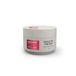 Моделюючий гель для нігтів Nailsoftheday Builder Gel Vitrage 50 червоний, 15 мл 