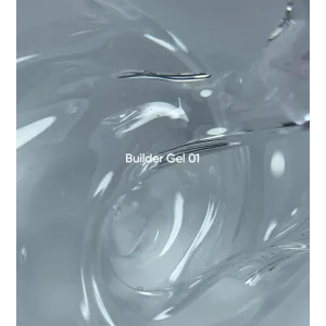 Моделюючий гель для нігтів Nailsoftheday Builder Gel 01 — прозорий, 15 мл