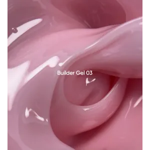 Моделюючий гель для нігтів Nailsoftheday Builder Gel 03 — ніжно–рожевий, 15 мл