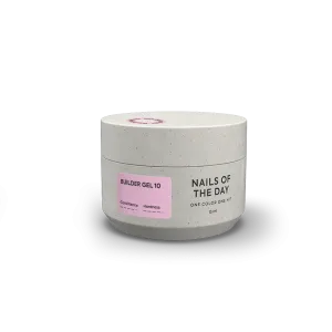 Моделюючий гель для нігтів Nailsoftheday Builder Gel 10 — рожевий, 15 мл 