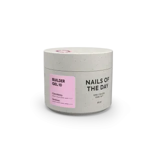 Моделюючий гель для нігтів Nailsoftheday Builder gel 10 молочно-рожевий френч, 30 мл 
