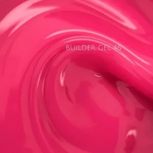 Моделюючий гель для нігтів Nailsoftheday Builder Gel 46— насичено-рожевий, 15 мл