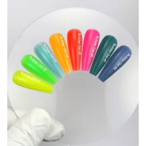 Моделюючий гель для нігтів Nailsoftheday Builder Gel 46— насичено-рожевий, 15 мл 