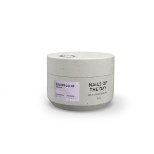 Моделюючий гель для нігтів Nailsoftheday Builder Gel 82 — рожевий з шиммером, 15 мл 
