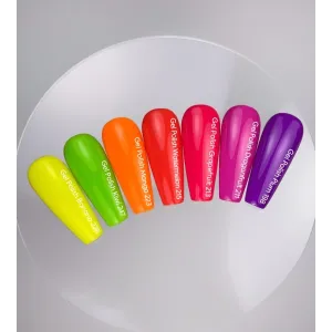 Гель-лак для нігтів Nailsoftheday Gel polish Вanana-228 — неоново-жовтий, 10 мл 