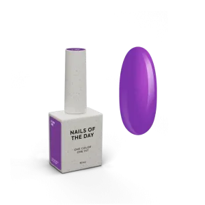 Гель-лак для нігтів Nailsoftheday Gel polish Plum-198 — сливово-фіолетовий, 10 мл 