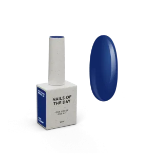 Гель-лак для нігтів Nailsoftheday Gel polish Indigo-261 — темно-синій, 10 мл 