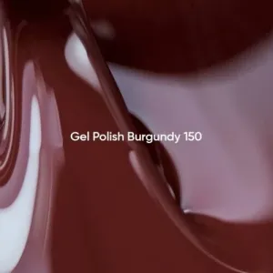 Гель-лак для нігтів Nailsoftheday Gel polish Burgundy-150 — темно-бордовий, 10 мл 