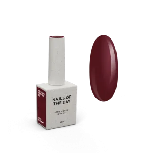 Гель-лак для нігтів Nailsoftheday Gel polish Burgundy-150 — темно-бордовий, 10 мл 