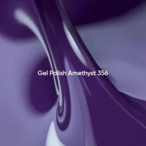 Гель-лак для нігтів Nailsoftheday Gel polish Amethyst-356 — темно-фіолетовий, 10 мл 