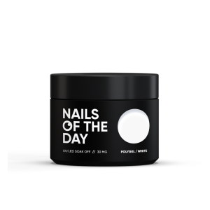 Полігель для нігтів Nailsoftheday Polygel white, 30 мл