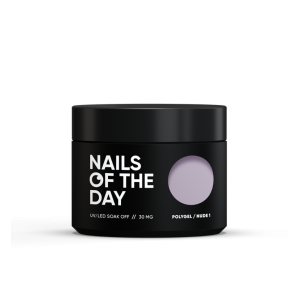 Полігель для нігтів Nailsoftheday Polygel nude 01, 30 мл
