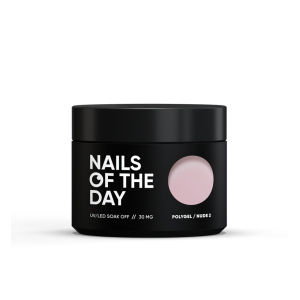 Полігель для нігтів Nailsoftheday Polygel nude 02, 30 мл
