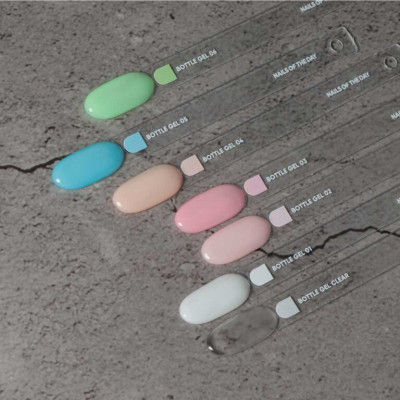 Зміцнюючий гель Nailsoftheday Bottle gel clear, 10 мл