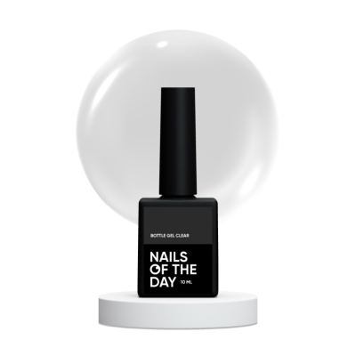Зміцнюючий гель Nailsoftheday Bottle gel clear, 10 мл 