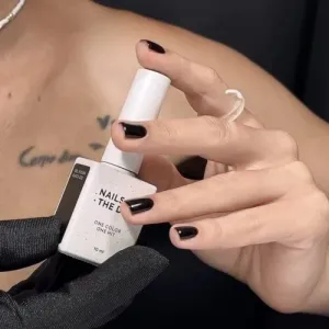 Гель-лак для нігтів Nailsoftheday Gel polish Let's special Black-чорний, 10 мл 