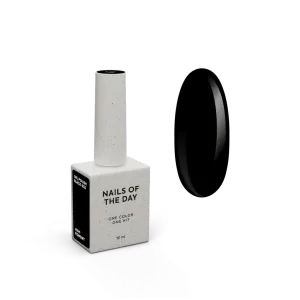 Гель-лак для нігтів Nailsoftheday Gel polish Let's special Black-чорний, 10 мл 
