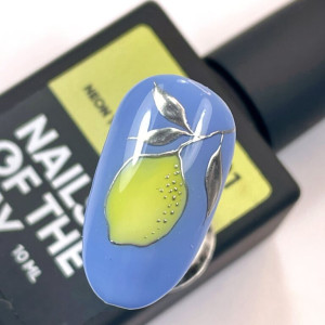 Металічна гель-фарба Nailsoftheday Metallic Paint, 5 мл 