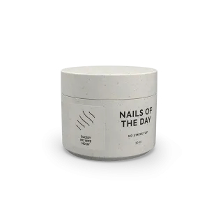 Топ для нігтів без липкого шару та Уф фільтрів Nailsoftheday No stress top no wipe, 30 мл