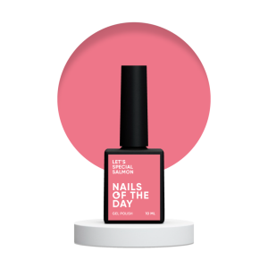 Гель-лак для нігтів Nailsoftheday Let’s special Salmon-193 – лососевий, 10 мл