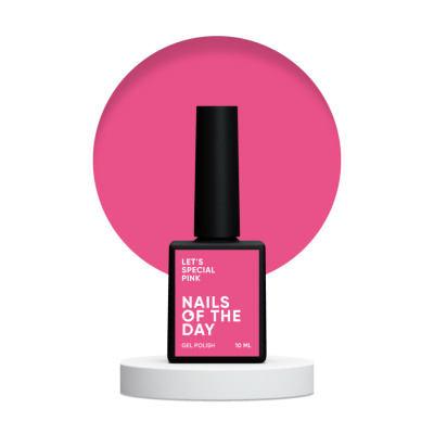 Гель-лак для нігтів Nailsoftheday Let’s special Pink-197 – рожевий, 10 мл