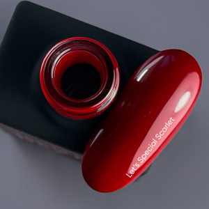Гель-лак для нігтів Nailsoftheday Gel polish Let's special Scarlet-149 - червоно-багряний, 10 мл