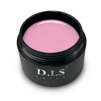 Гель для нарощення D.I.S Hard Soft Pink, 50 грам