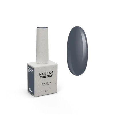 Гель-лак для нігтів Nailsoftheday Gel polish Let's special Graphite — графітровий, 10 мл