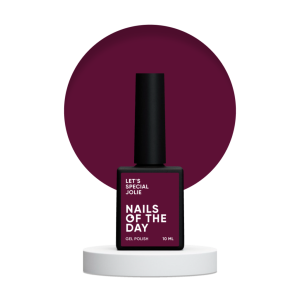Гель-лак для нігтів Nailsoftheday Let’s special Jolie-373 - колір марсала, 10 мл