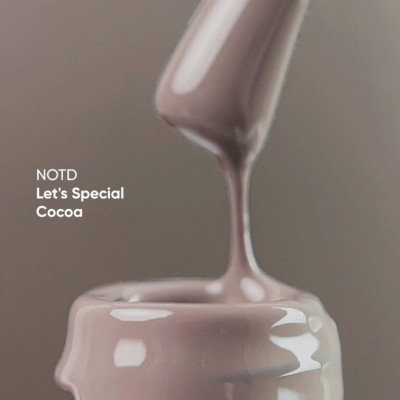 Гель-лак для нігтів Nailsoftheday Gel polish Let's special Cocoa - молочно-коричневий, 10 мл