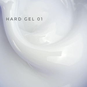 Гель для нарощення нігтів Touch Hard Gel №01, 15 мл