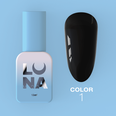 Гель-лак для нігтів LunaMoon Color №01, 13 мл