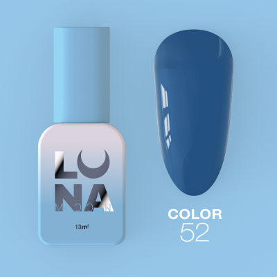 Гель-лак для нігтів LunaMoon Color №52, 13 мл