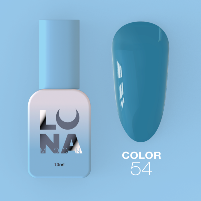 Гель-лак для нігів LunaMoon Color №54, 13 мл