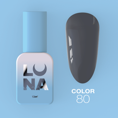 Гель-лак для нігтів LunaMoon Color №80, 13 мл